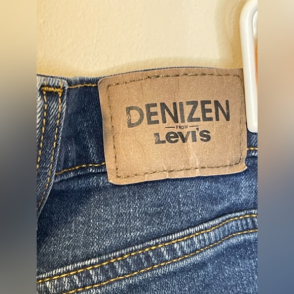 - 2021 Levi’s Men’s Denizen 285 Relaxed Jeans Dark Blue Size 42/32 (39X32) - Picture 4 of 8